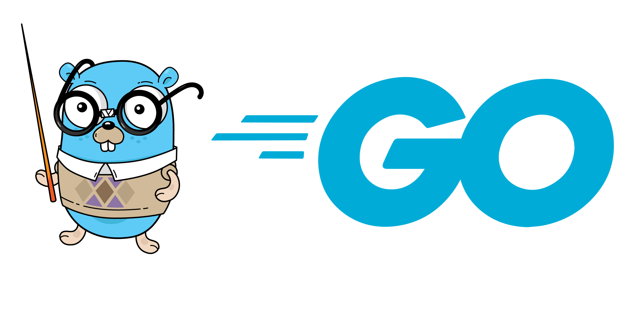 Golang Gopher teaching Go